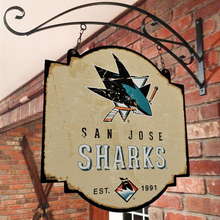 San Jose Sharks Vintage Tavern Sign