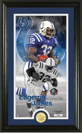 Edgerrin James Indianapolis Colts 2020 HOF Supreme Bronze Coin Photo Mint
