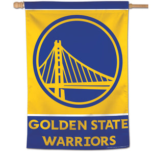 Golden State Warriors Vertical Flag 28"x40"                                                                   