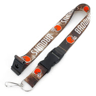 Cleveland Browns Galaxy Lanyard Keychain