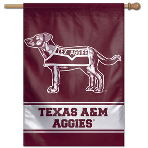 Texas A&M Aggies College Vault Vertical Flag - 28" X 40"            