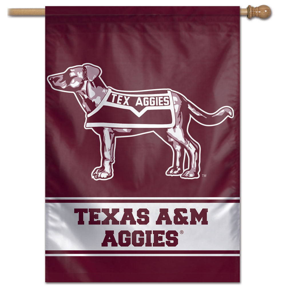 Texas A&M Aggies College Vault Vertical Flag - 28