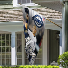 Derek Jeter New York Yankees Hall Of Fame Vertical Flag - 28"x40"