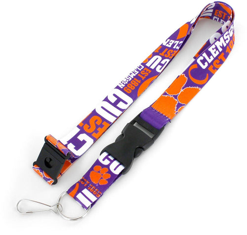 Clemson Tigers Dynamic Lanyard
