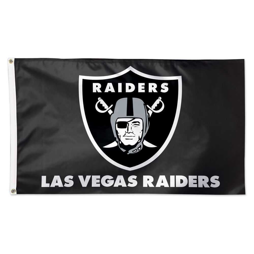 Las Vegas Raiders Deluxe Flag - 3'x5'