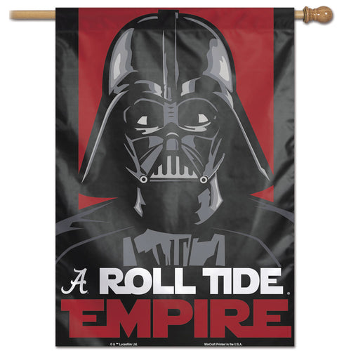 Alabama Crimson Tide Star Wars Darth Vader Vertical Flag 28