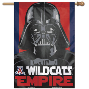 Arizona Wildcats Star Wars Darth Vader Vertical Flag 28"x40"
