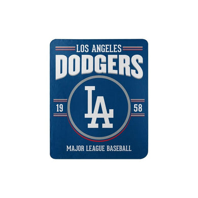 Los Angeles Dodgers Southpaw Design Fleece Blanket - 50
