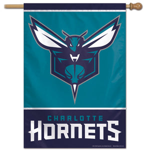 Charlotte Hornets Vertical Flag 28"x40"                                                                                 