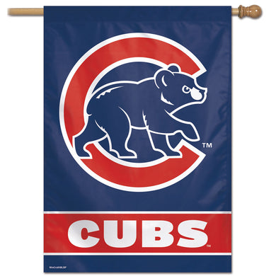 Chicago Cubs Vertical Flag - 28