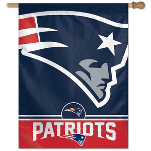 New England Patriots Vertical Flag - 27"x37"