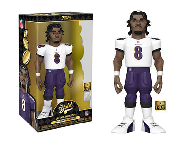 Lamar Jackson Baltimore Ravens NFL Funko Gold 12