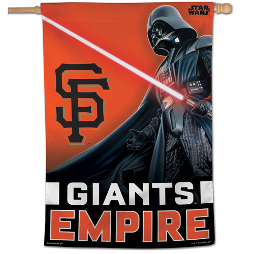 San Francisco Giants Star Wars Darth Vader Vertical Flag - 28