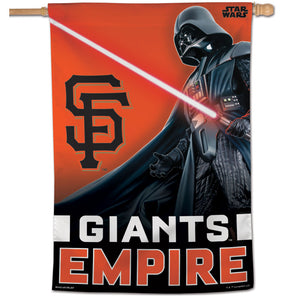 San Francisco Giants Star Wars Darth Vader Vertical Flag - 28"x40"                                                     