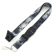 Carolina Panthers Galaxy Lanyard Keychain