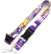 Minnesota Vikings Lanyard Keychain