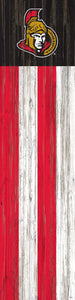 Ottawa Senators Flag Door Leaner  12"x48"