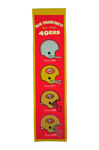San Francisco 49ers Heritage Banner - 8