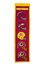 Washington Redskins Heritage Banner - 8"x32"
