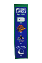 Vancouver Canucks Heritage Banner - 8"x32"