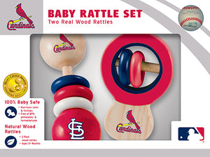 st. louis cardinals rattles, baby toy