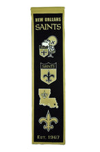 New Orleans Saints Heritage Banner - 8"x32"