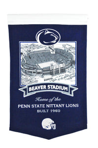 Penn State Nittany Lions Beaver Stadium Banner - 15"x24"