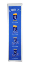 Kansas City Royals Heritage Banner - 8"x32"