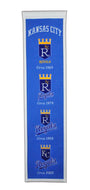 Kansas City Royals Heritage Banner - 8"x32"