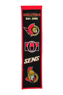 Ottawa Senators Heritage Banner - 8"x32"