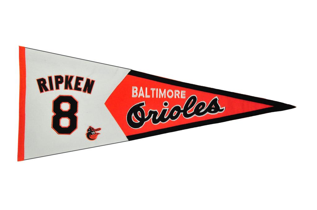 Cal Ripken Jr Baltimore Orioles Legends Pennant