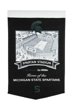 Michigan State Spartans Stadium Banner - 15"x24"