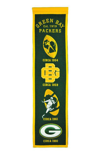Green Bay Packers Heritage Banner - 8