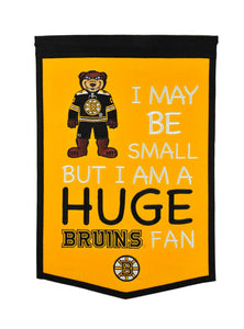 Boston Bruins Lil Fan Traditions Banner- 12"x18"