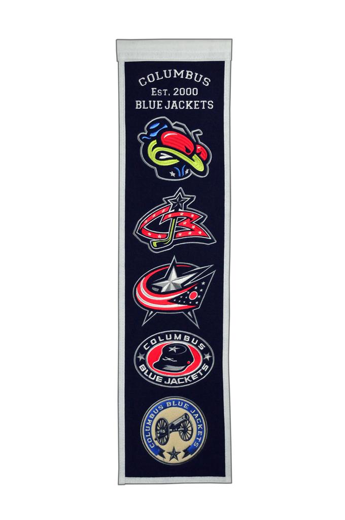 Columbus Blue Jackets Heritage Banner - 8