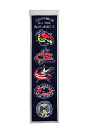 Columbus Blue Jackets Heritage Banner - 8"x32"