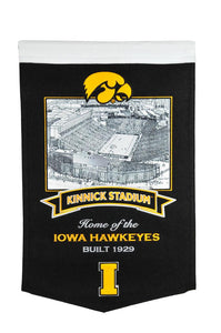 Iowa Hawkeyes Kinnick Stadium Banner - 15"x24"