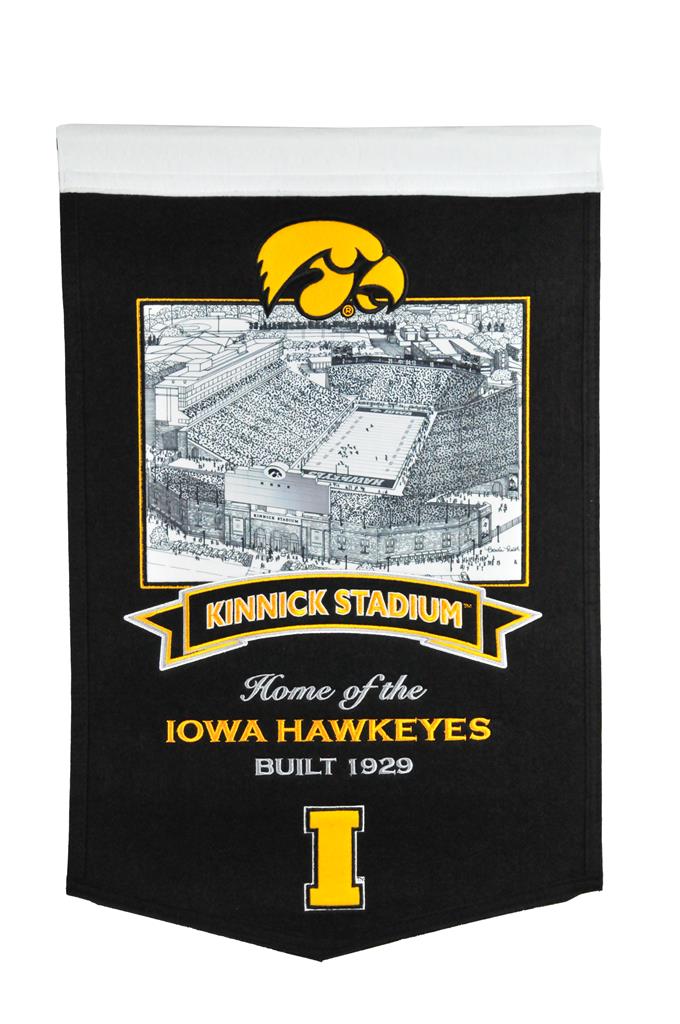 Iowa Hawkeyes Kinnick Stadium Banner - 15