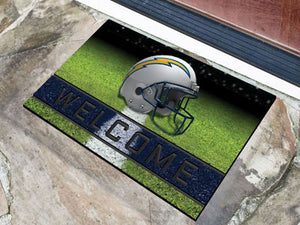 Los Angeles Chargers Crumb Rubber Door Mat - 18"X30"