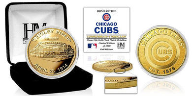 Chicago Cubs Team Commemorative Gold Mint Coin