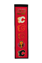 Calgary Flames Heritage Banner - 8"x32"
