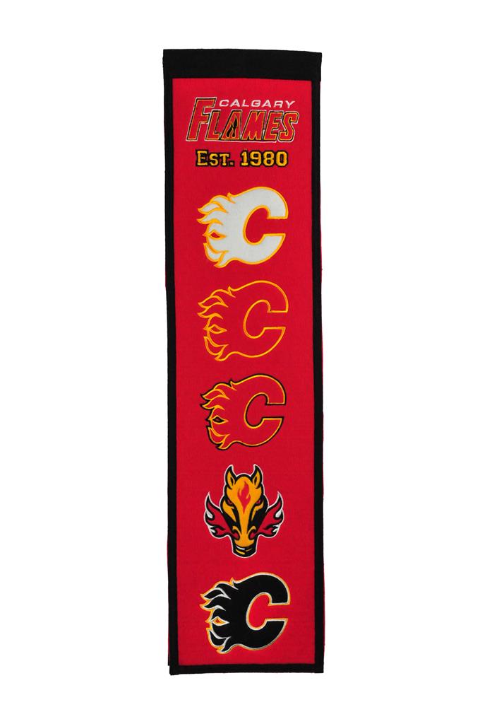 Calgary Flames Heritage Banner - 8