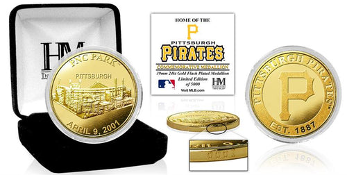Pittsburgh Pirates Stadium Commemorative Gold Mint Coin
