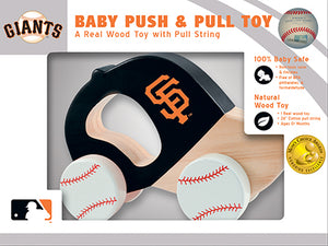 San Francisco Giants push and pull toy