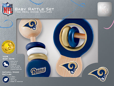 Los Angeles Rams Baby Rattles Set – Sports Fanz