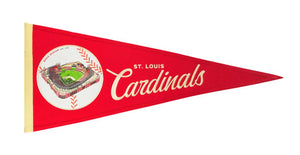 St. Louis Cardinals Vintage Ballpark Wool Traditions Pennant
