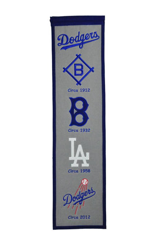 Los Angeles Dodgers Fan Favorite Heritage Banner - 8