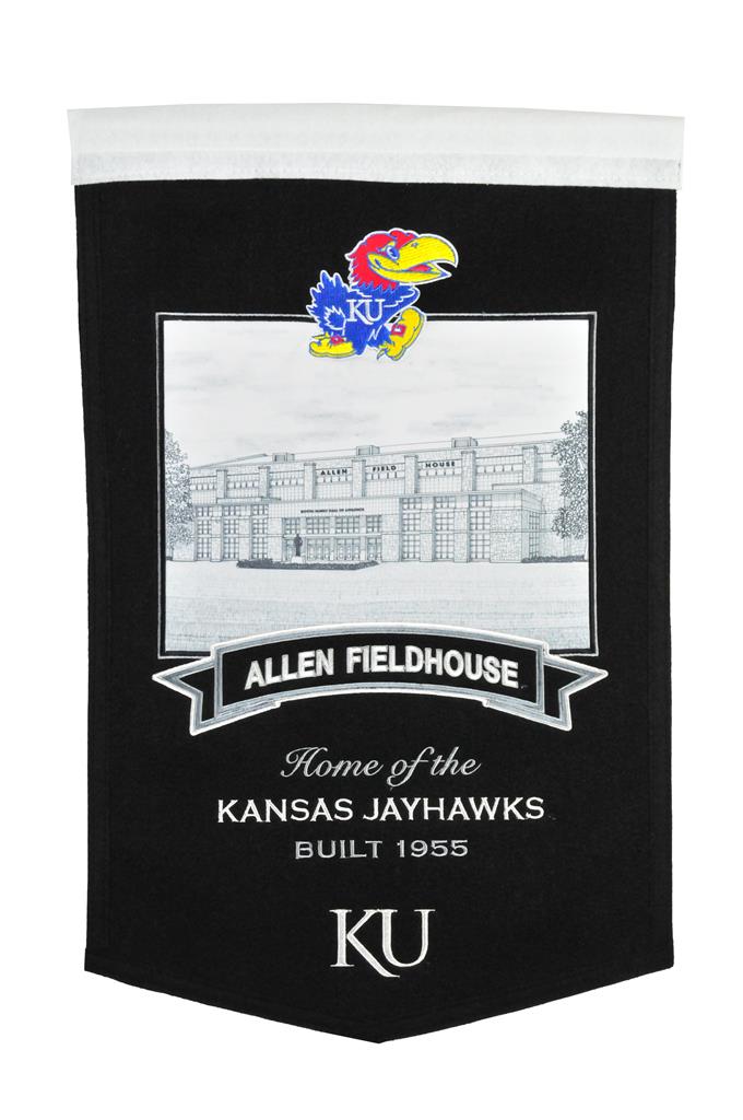 Kansas Jayhawks Allen Fieldhouse Banner - 15