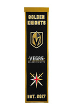 Vegas Golden Knights Heritage Banner - 8"x32"