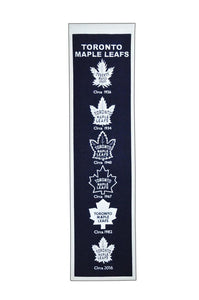 Toronto Maple Leafs Heritage Banner - 8"x32"